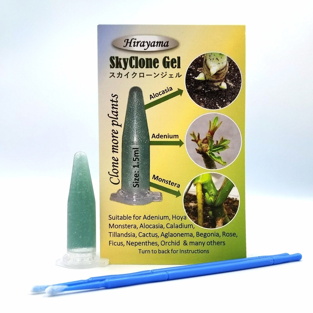 Hirayama SkyClone Gel 神奇复制胶 - Clone Plant Gel - (For Adenium, Hoya ...