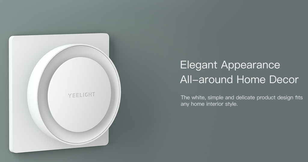 Yeelight Plug-In Sensor LED Nightlight with Smart Sensor | Shopee Malaysia