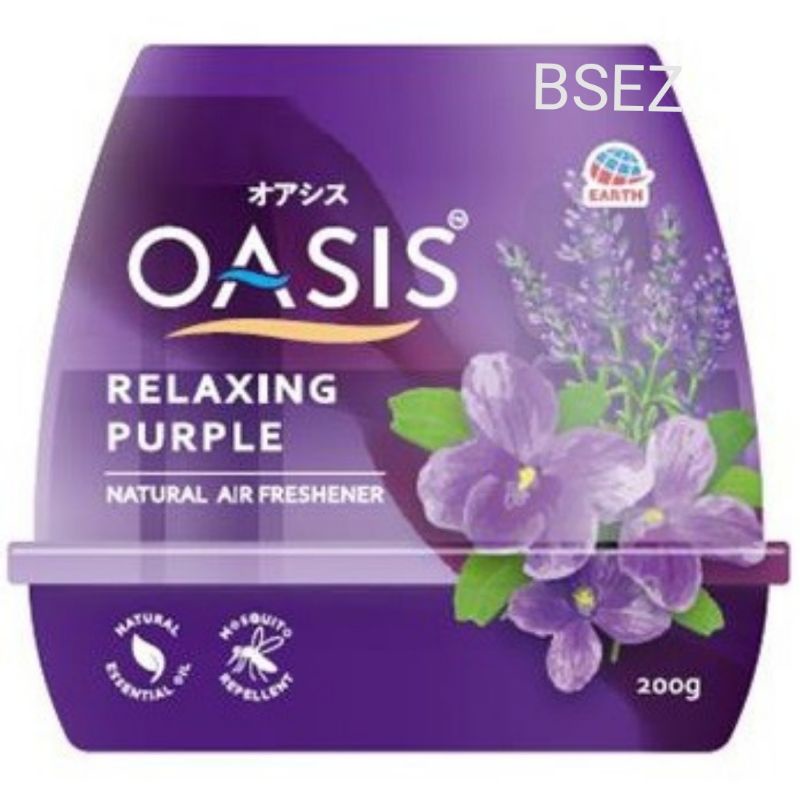 OASIS AIR FRESHENER GEL 200G [REPEL MOSQUITO/HALAU NYAMUK] (JAPAN