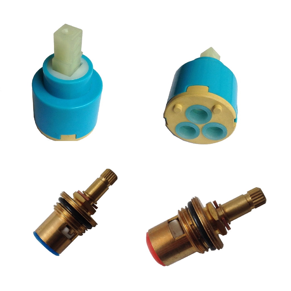 20 Teeth Ceramic Tap Cartridge Disc Quarter Turn Valve Replacement Faucet Valve or Kitchen Sink