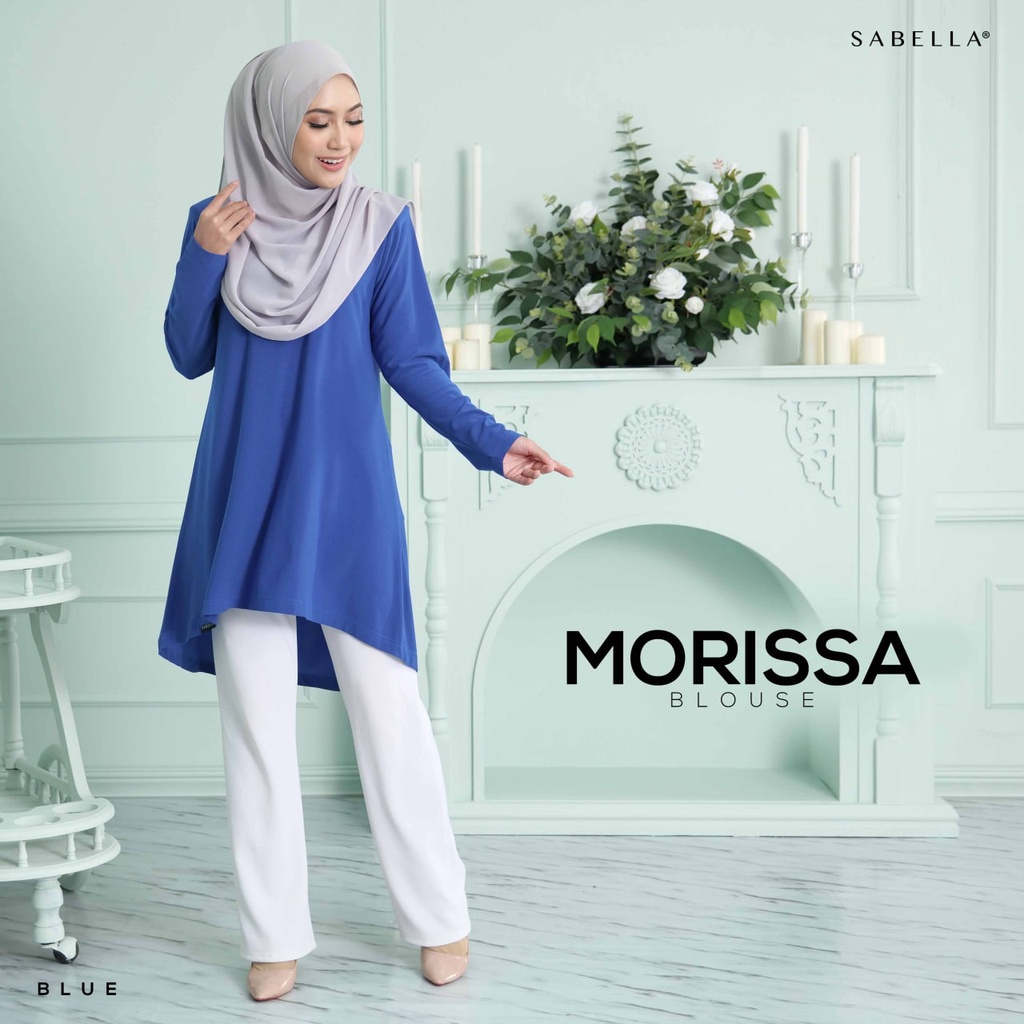 Sabella Morissa Blouse Saiz 1, 2, 3, dan Ready Stock Shopee