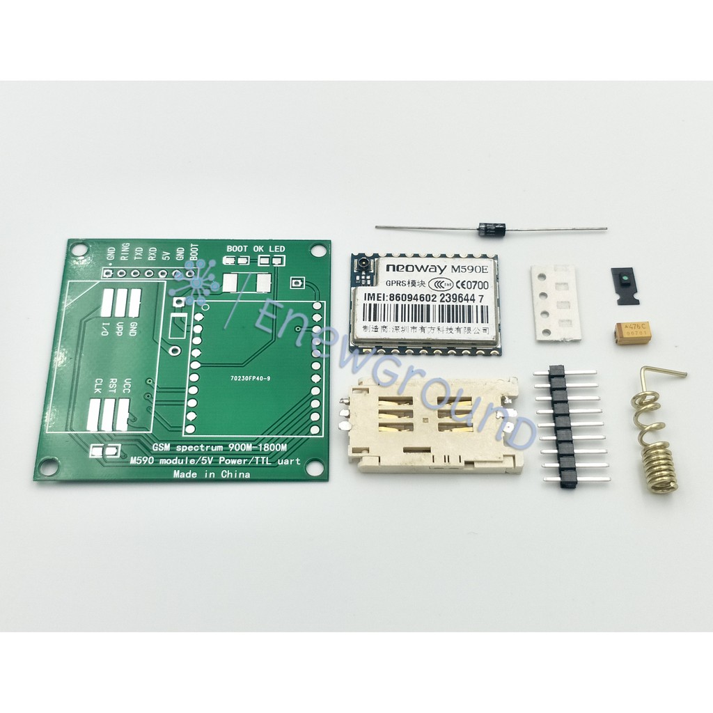 Soldering practice kits (M590E GSM GPRS module, intermediate) | Shopee ...