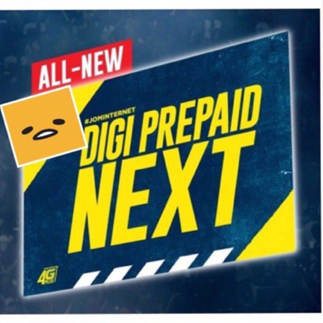 Digi prepaid Next unlimited data & unlimited calls with 30days(termasuk