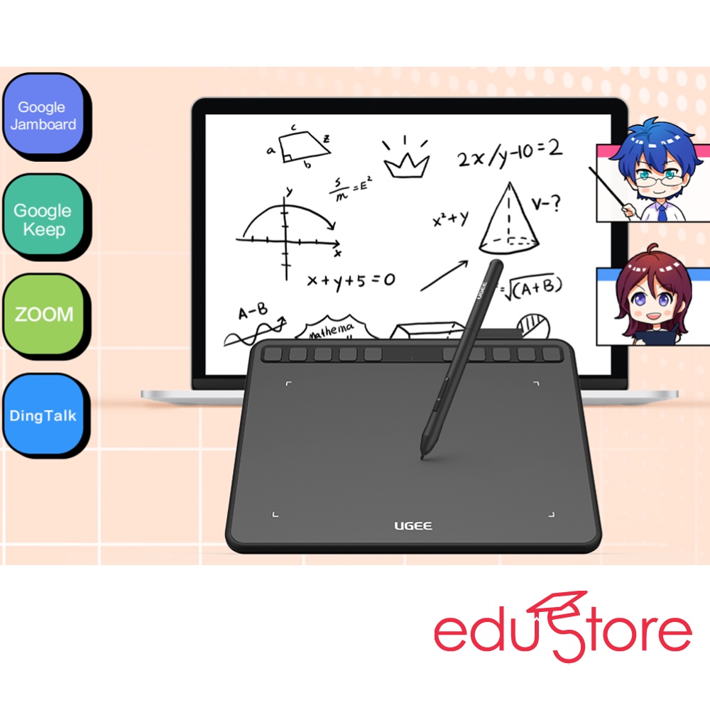 UGEE Pen Tablet S1060 | S1060W Drawing Tablet for online class and graphic  design | Shopee Malaysia