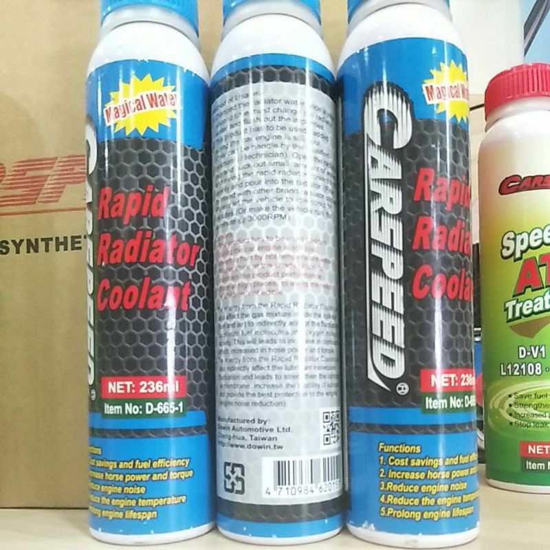 CARSPEED Rapid Radiator Coolant [236ml] Shopee Malaysia