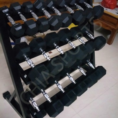 Hexagon Dumbbells Set 2.5kg 5kg 7.5kg 10kg 12.5kg 15kg 17.5kg 20kg 22 ...