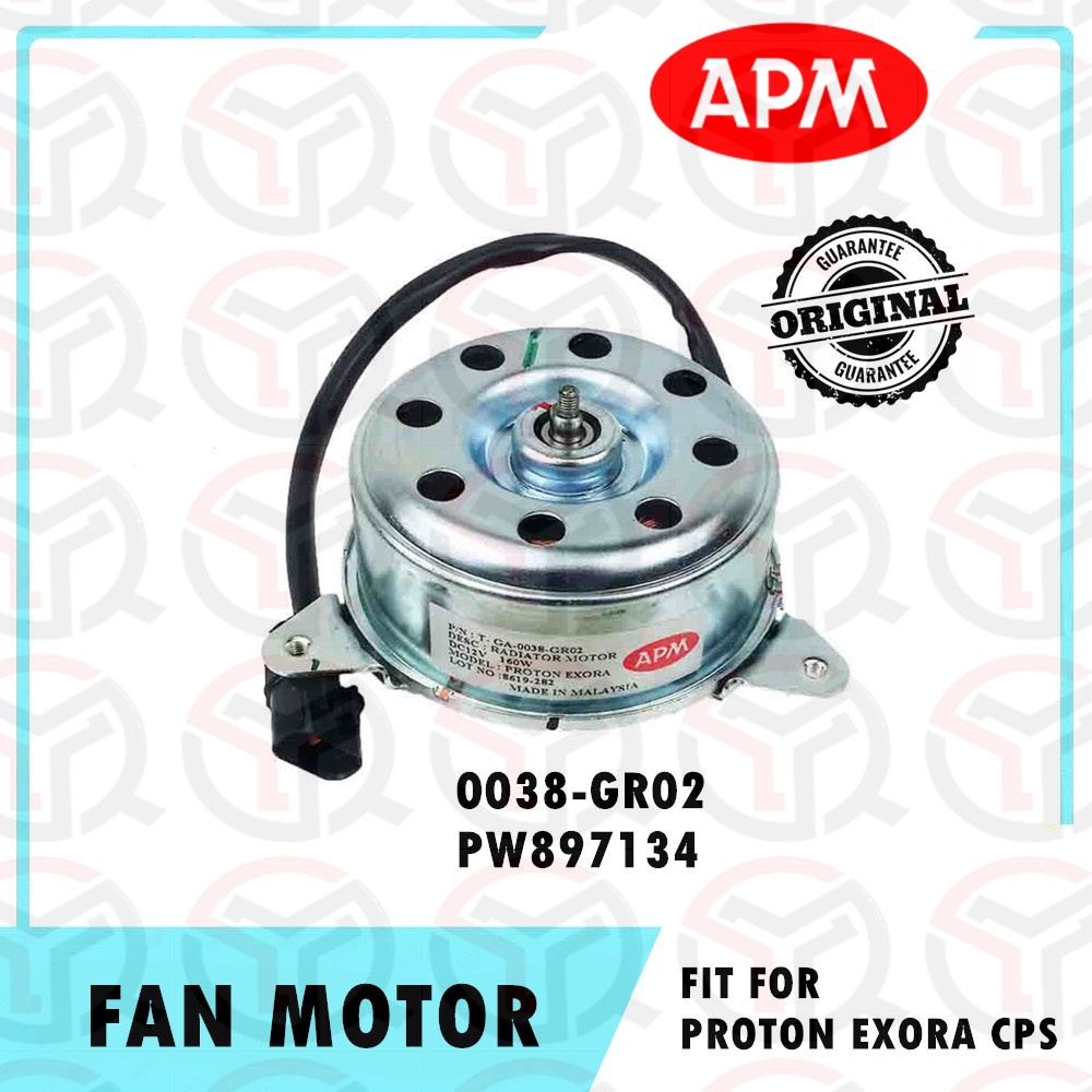 PROTON EXORA CPS APM RADIATOR FAN MOTOR (ORIGINAL) (APM TYPE) Shopee