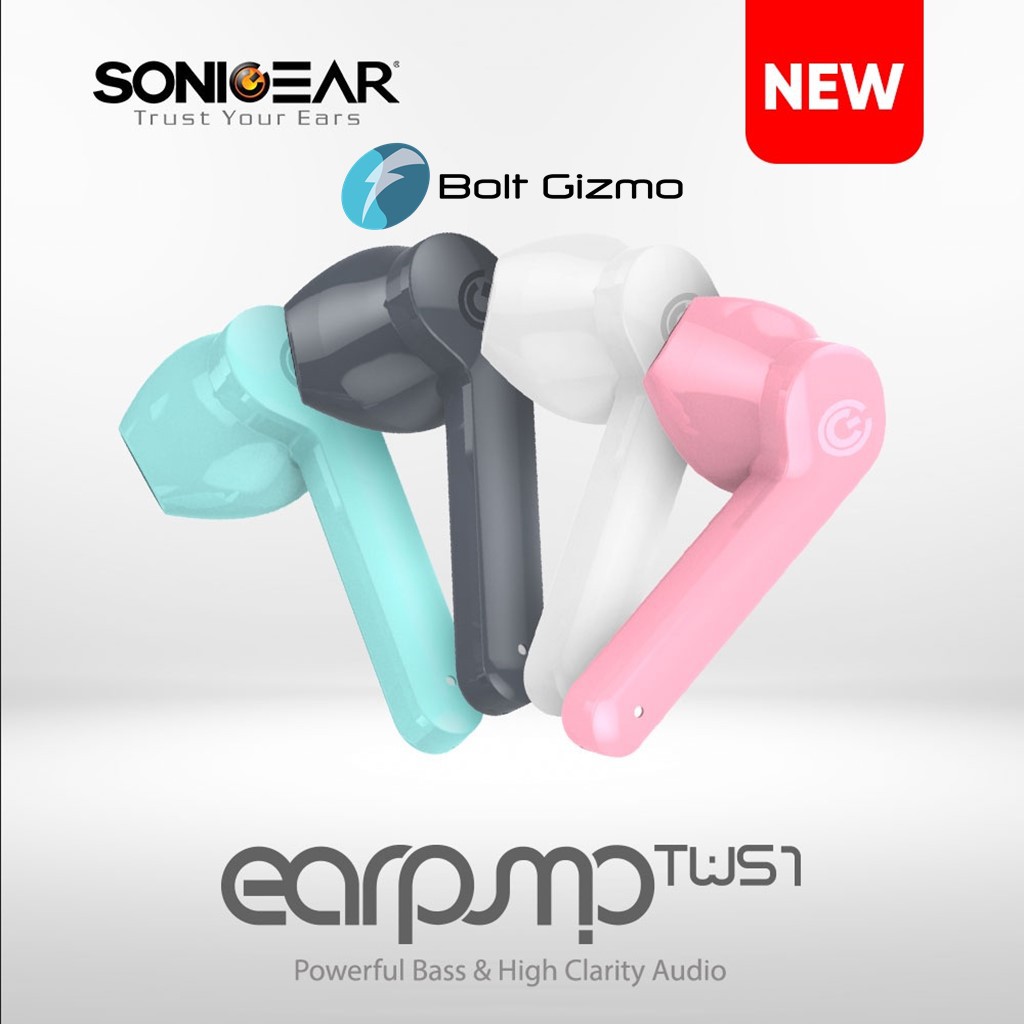 SonicGear Earpump TWS 1 2021 True Wireless Stereo Earphone