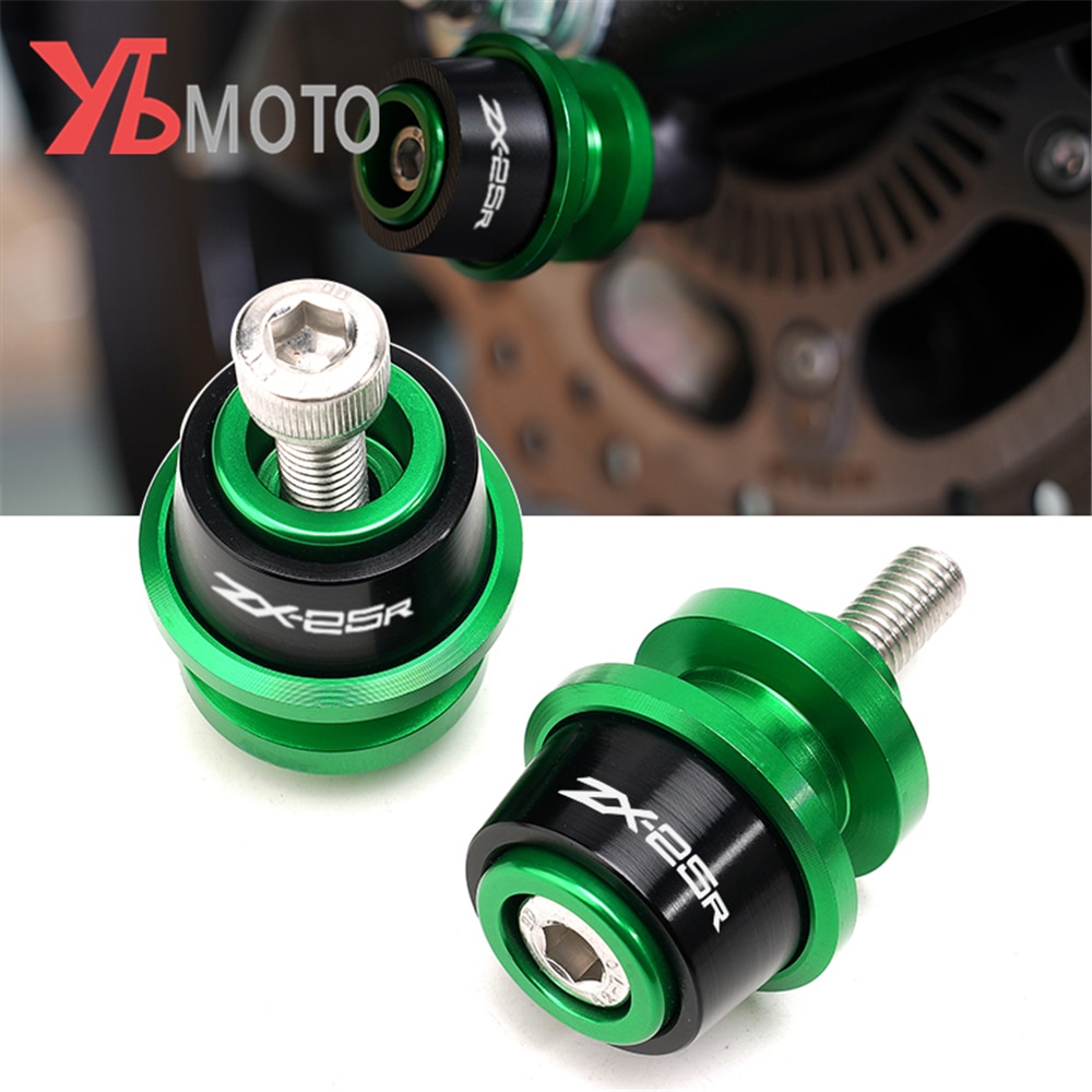 Motorcycle Lift Stand Set - Front & Rear Dual Spool Stands For Kawasaki Ninja 250R 2008-2011 - View #9