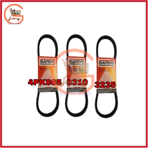 4PK865 3310 3235 ALTERNATOR AIRCOND POWER STEERING BELT BANDO PROTON