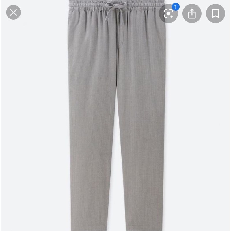 Ready Stock Uniqlo Men Easy Pants Full Length New Shopee Malaysia