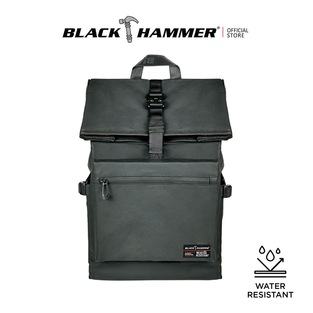 Black Hammer Water Resistant Backpack RG009 (17liters) Shopee Malaysia