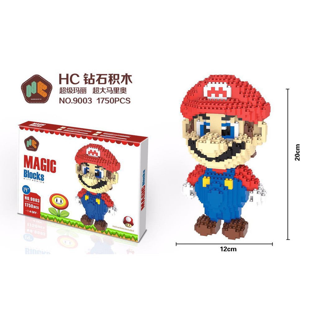 HC Magic Mario Mini Blocks Nano Blocks Lego | Shopee Malaysia