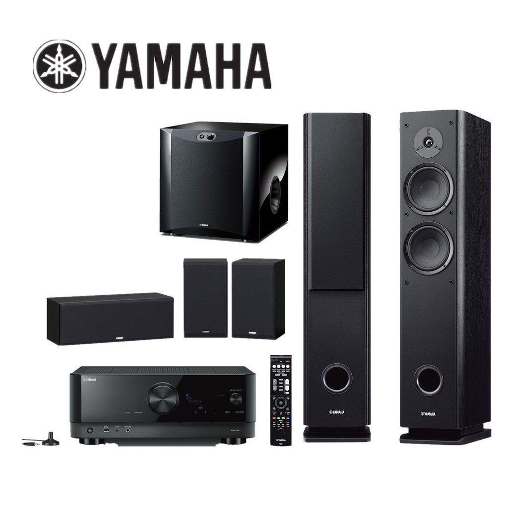 YAMAHA Home Theater Package (AV Receiver RXV4A +F. Speaker NSF160