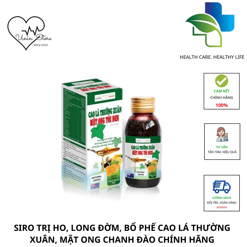 Black Garlic Ivy Ivy Leaf Extract Syrup Effectively Prevents Coughing