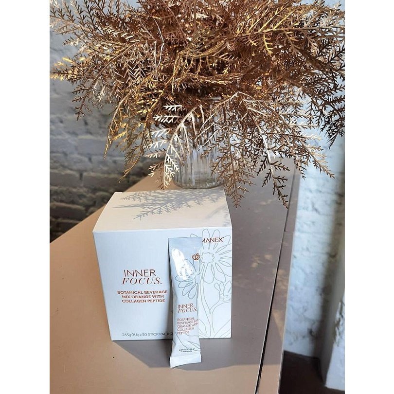 NEW Nuskin Nu Skin Inner Focus Collagen Peptide / Beauty Focus (8.1g x ...