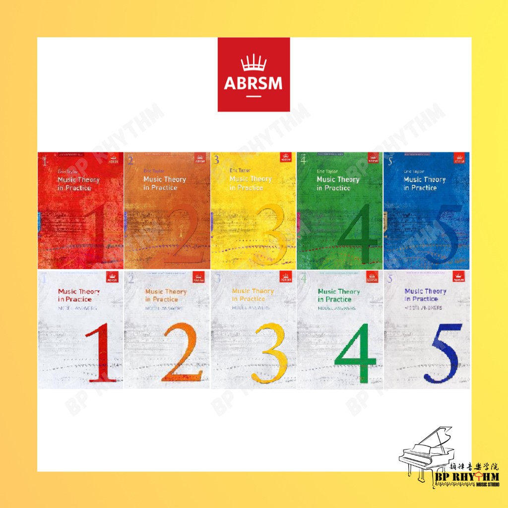 ABRSM Music Theory In Practice Series By Eric Taylor, Grade 1 - 5 ...