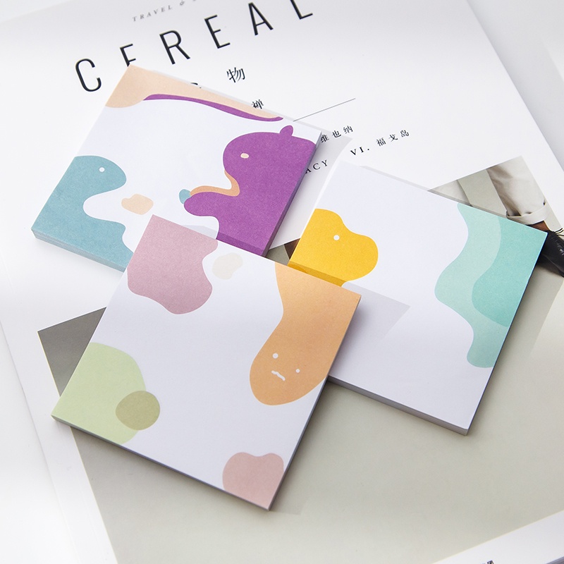 50 Sheets Square Mini Pop Sticky Note Tearable Writing Memo | Shopee ...