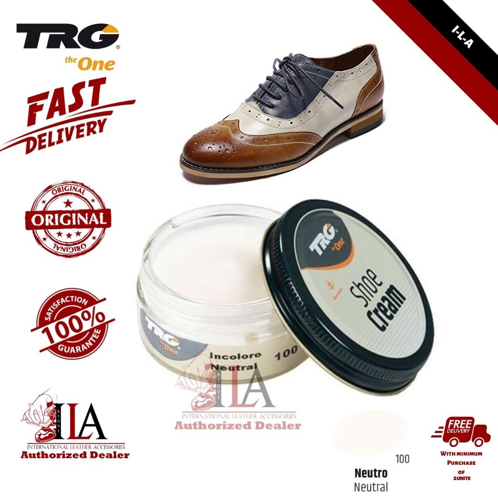 TRG The One Shoe Cream (Leather Care), 50ml Jar Made in Spain | Shopee ...