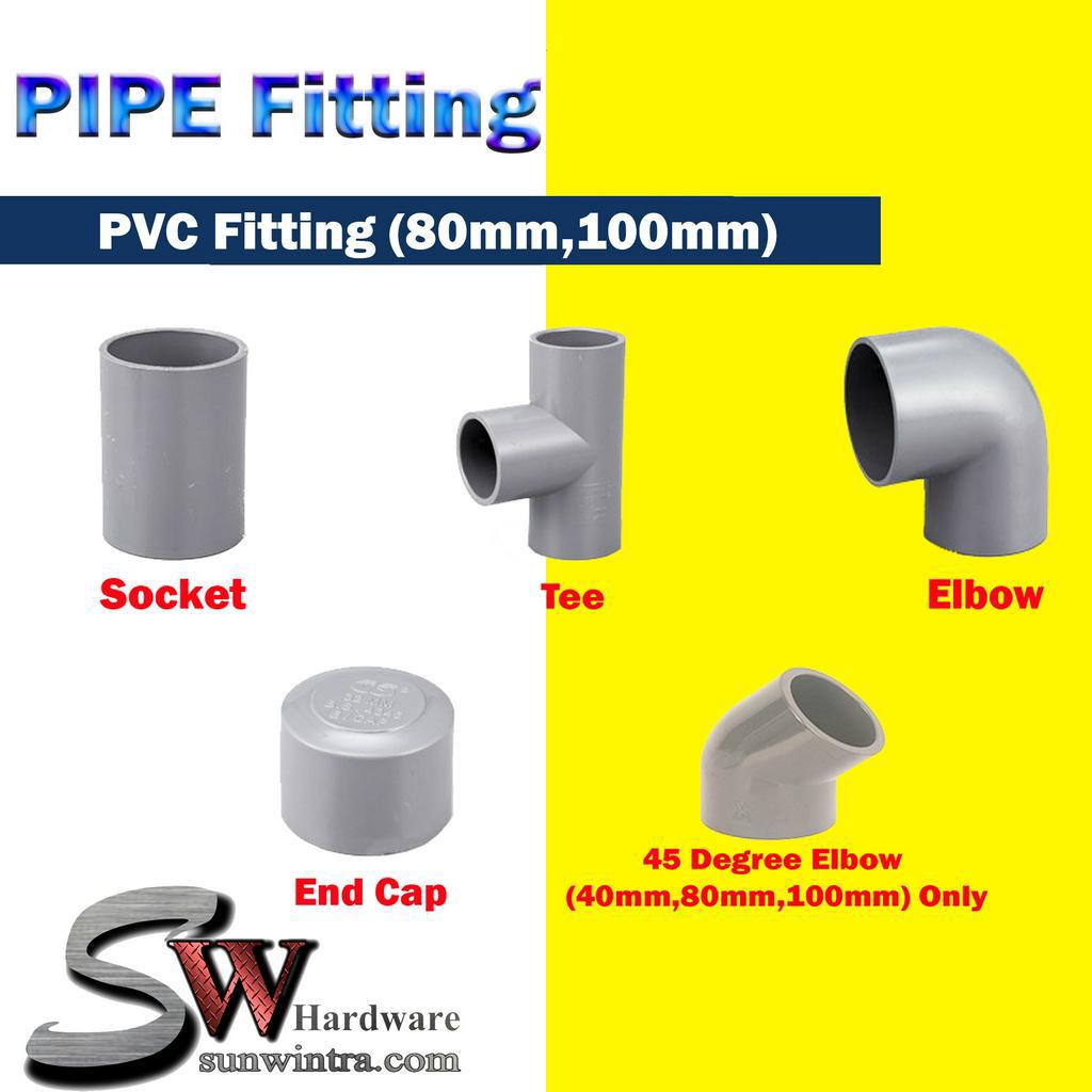 PIPE FITTING / PVC FITTING /PENYAMBUNG PAIP PVC #ELBOW #TEE #SOCKET # ...