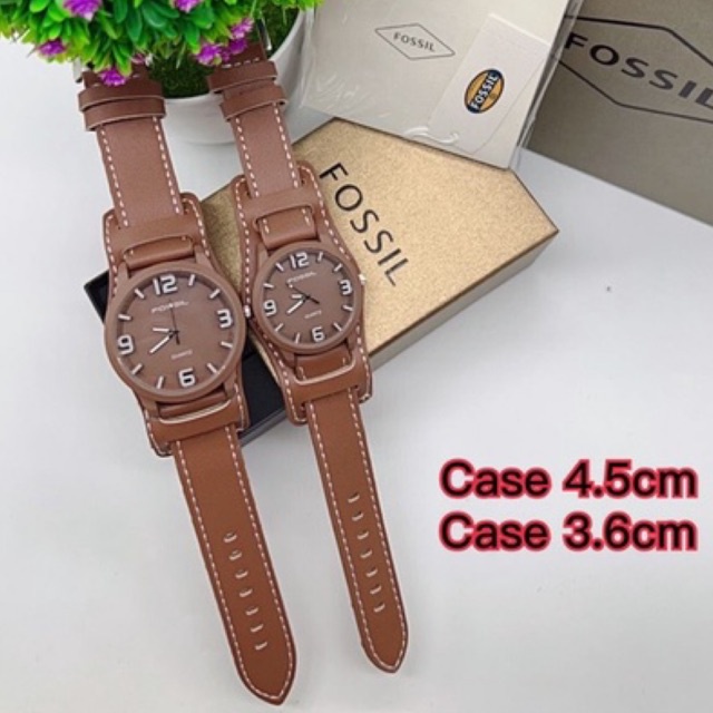 Jam tangan clearance fossil couple set