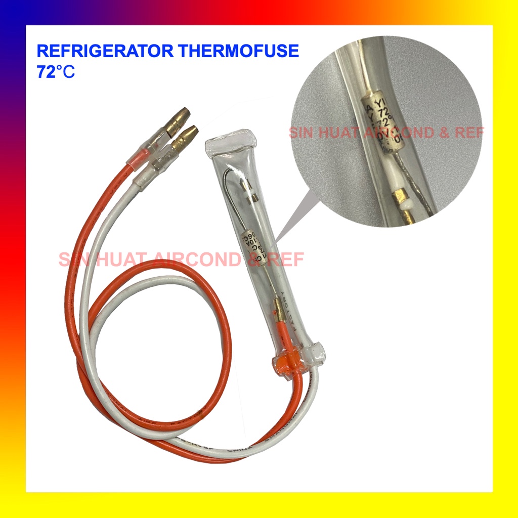 70C/72C DEFROST FUSE SENSOR REFRIGERATOR / FREEZER / FRIDGE THERMOSTAT
