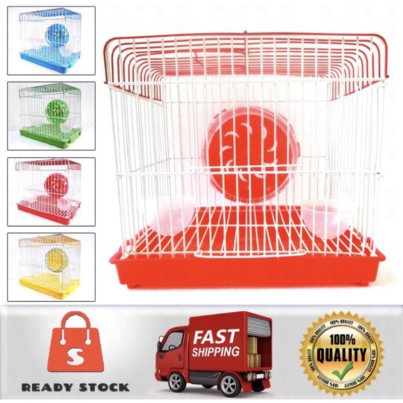 Hamster cage clearance shopee