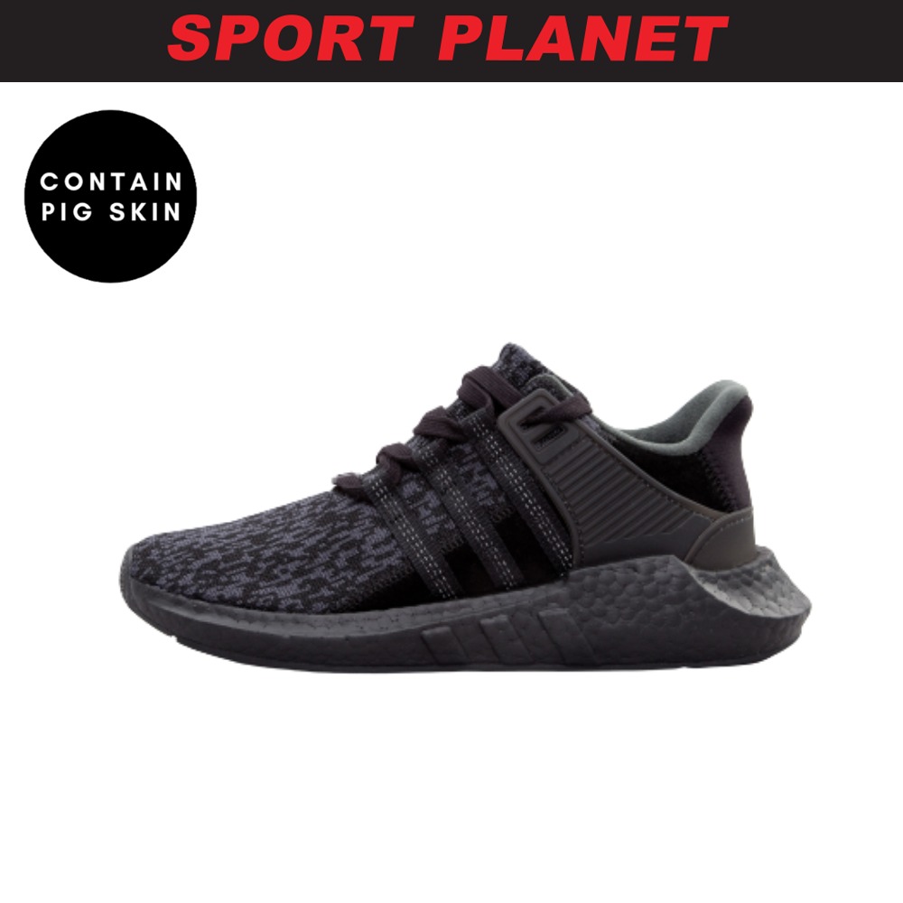 Pig Skin adidas Men 3 Stripe EQT Support 93 17 Sneaker Shoe