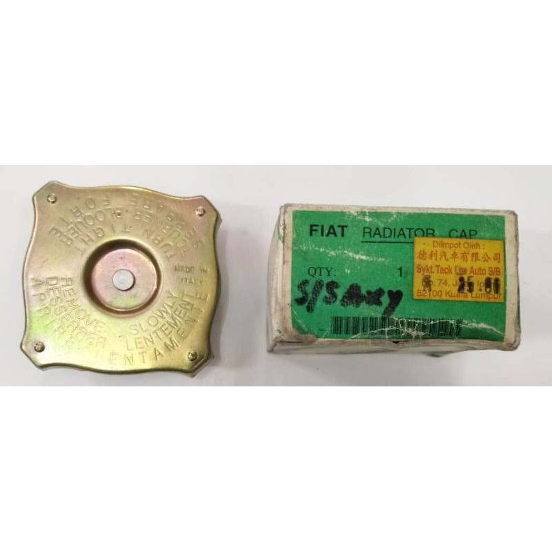 FIAT RADIATOR CAP(1 PC) | Shopee Malaysia