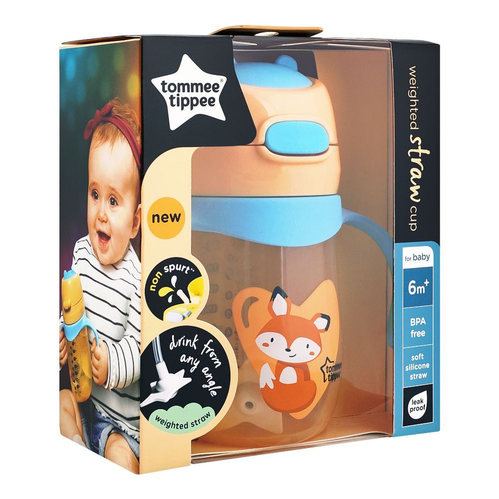 TOMMEE TIPPEE WEIGHTED STRAW CUP 6M+ ( 240ML ) Shopee Malaysia