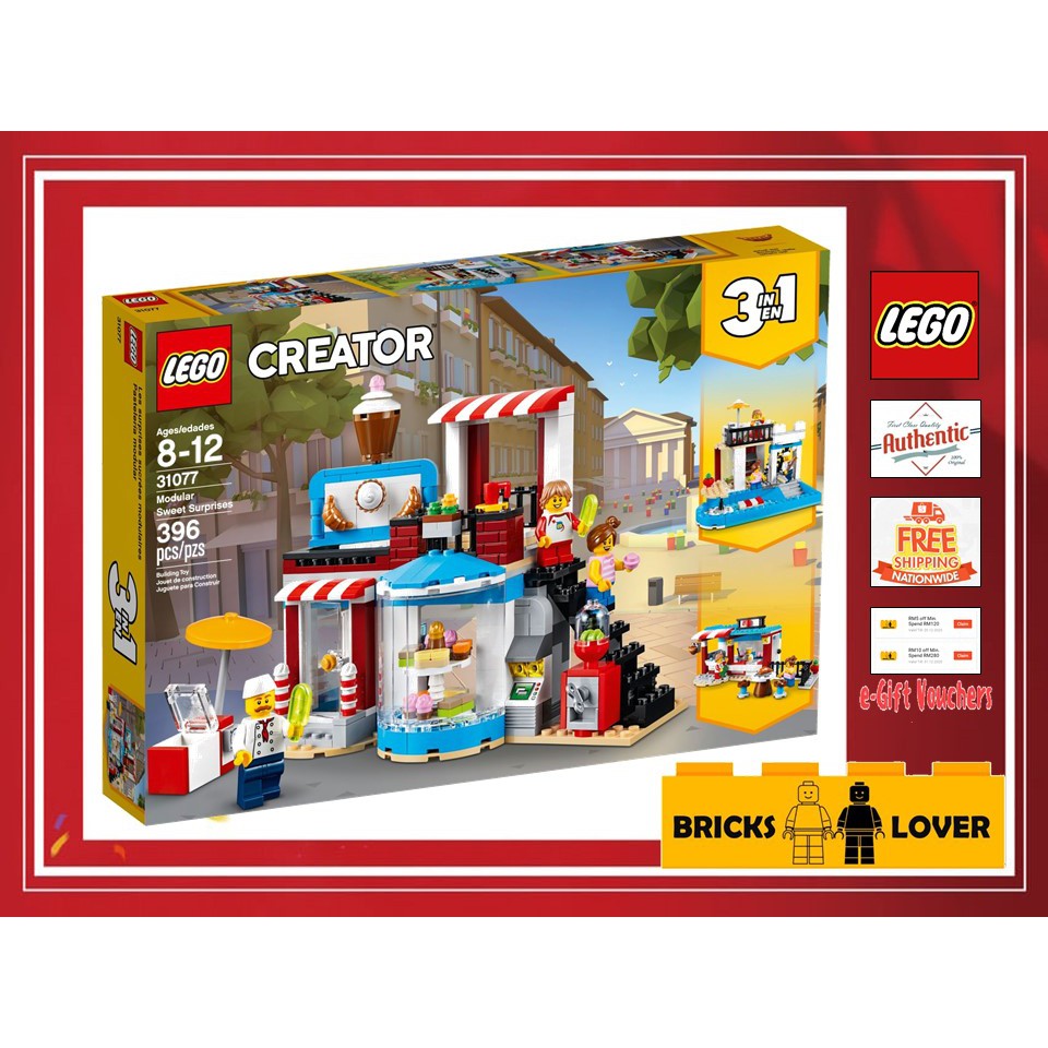 Lego modular sweet discount surprises