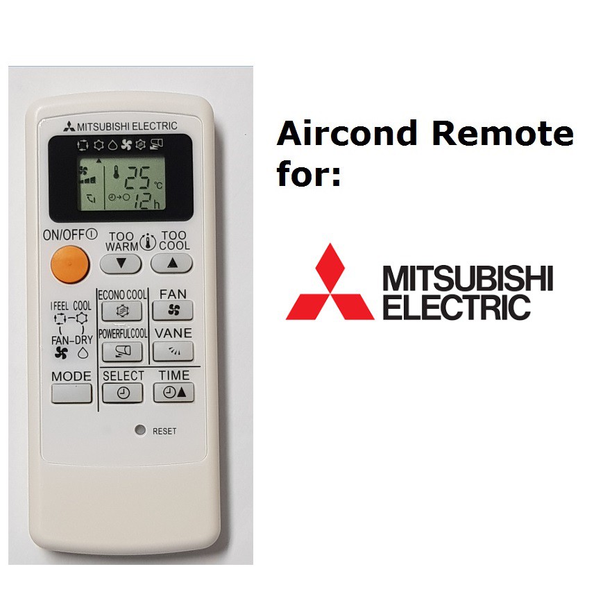 Mitsubishi deals aircon modes