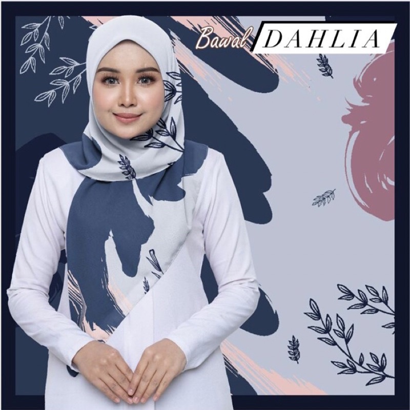 Bawal Printed Chiffon Voile ️ Bawal Dahlia 💕 Set A 