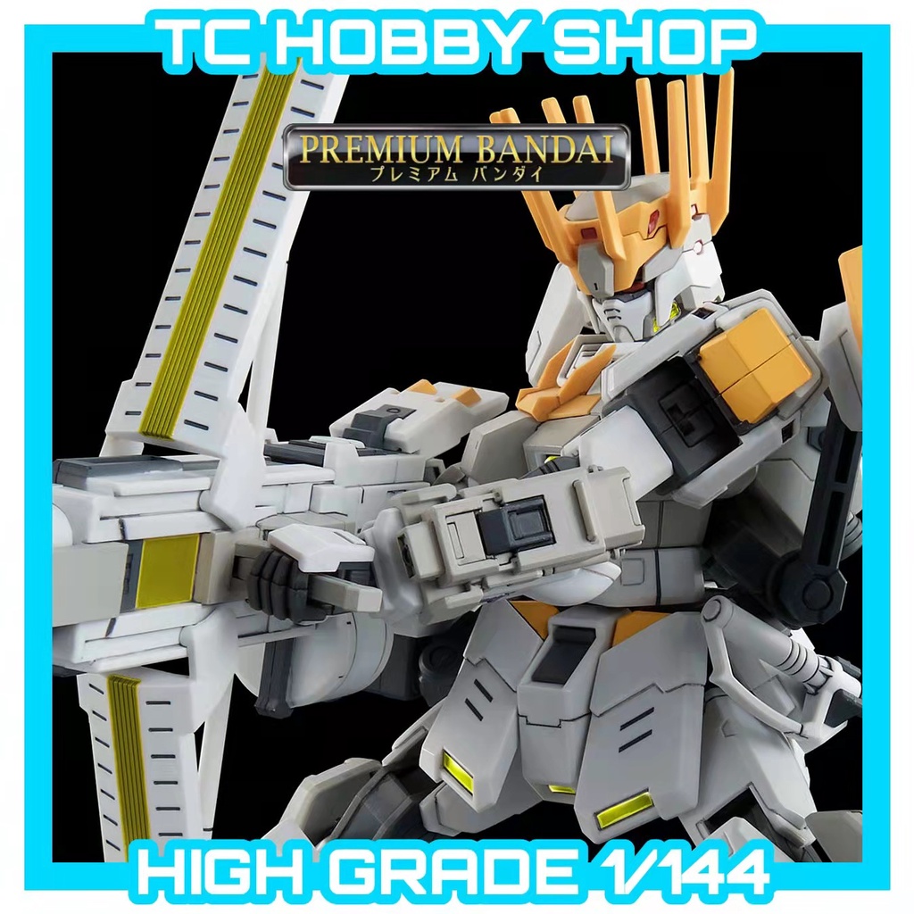 (Ready Stock) Premium Bandai HG 1/144 WHITE RIDER Mobile Suit Gunpla ...