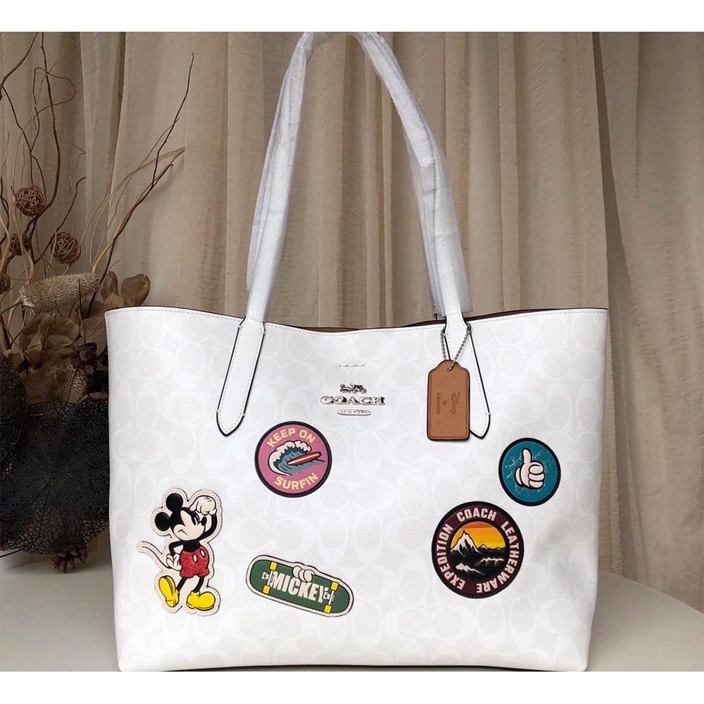 Coach bag mickey online mouse