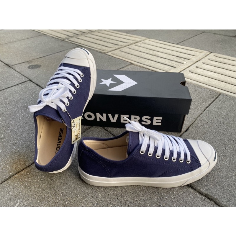 Converse jack shop purcell navy blue