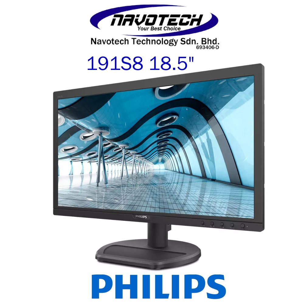 Monitor 193V5LHSB2/77 18.5 Philips