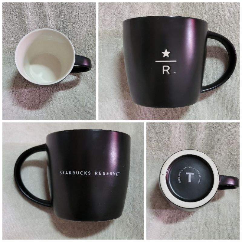 Starbucks Classic Black Reserve Mug 12 oz (Tall Size) Shopee Malaysia