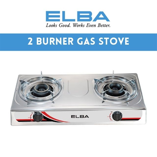 Elba 2 burner gas shop stove