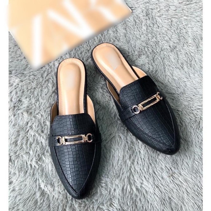 Zara SENDAL SLOP BAKPOU Latest Models Most Line Suppah | Shopee Malaysia