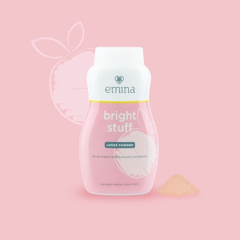 Emina BRIGHT STUFF LOOSE POWDER 55g / emina POWDER | Shopee Malaysia