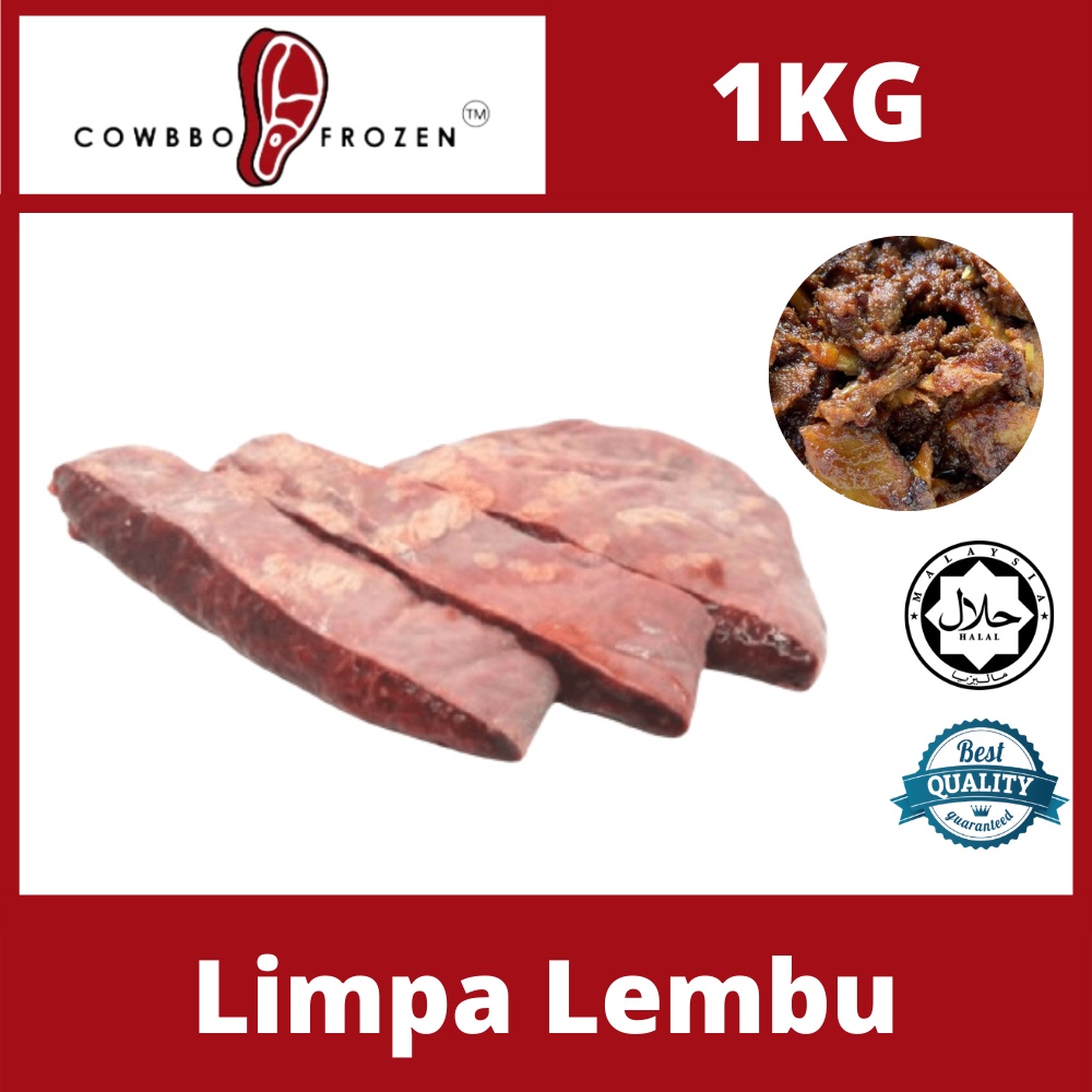 [Halal] Beef Spleen / Limpa Lembu 1KG (Only Delivery 𝐊𝐥𝐚𝐧𝐠 𝐕𝐚𝐥𝐥𝐞𝐲 𝐀𝐫𝐞𝐚