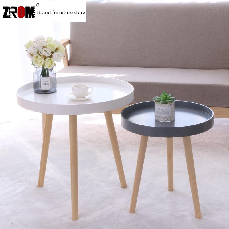 Living Bedside Table 100 Solid Wood Simple Small Coffee Table Sofa Side Table Without