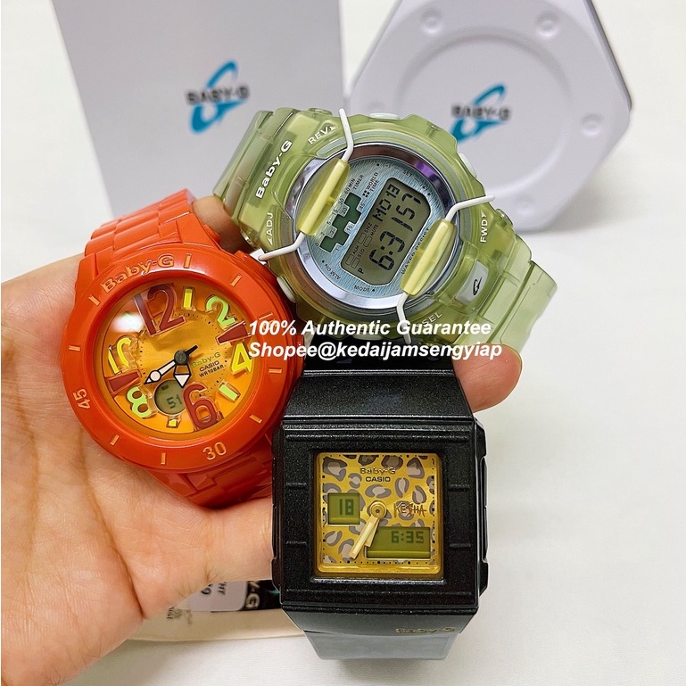 Clearance Sales 100 Original Casio BABY G X KE HA Limited Women Sport Watch BGA 200KS 1EDR