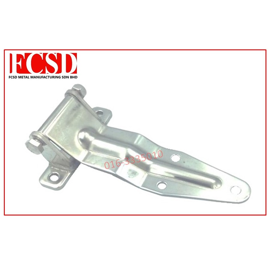 BH-001-1-2-8-S-BA Lorry Truck Box Van Body Steel Hinge Engsel Lori Trak ...