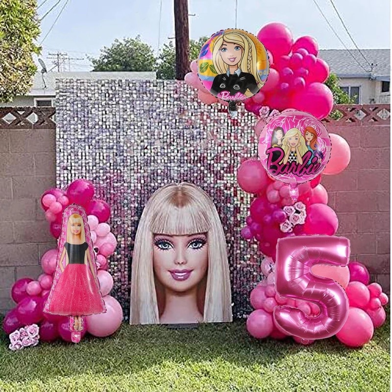 DECORACION FIESTAS - MARKET PLACE Event Planning - Diseñamos una hermosa  fiesta Barbie personalizada para celebrar el cumpleaños de Vale  #barbieparty #barbie #partydecorations #partydesigner #fiestasinfantiles  #galletasoreo #partysetup #partydesigner