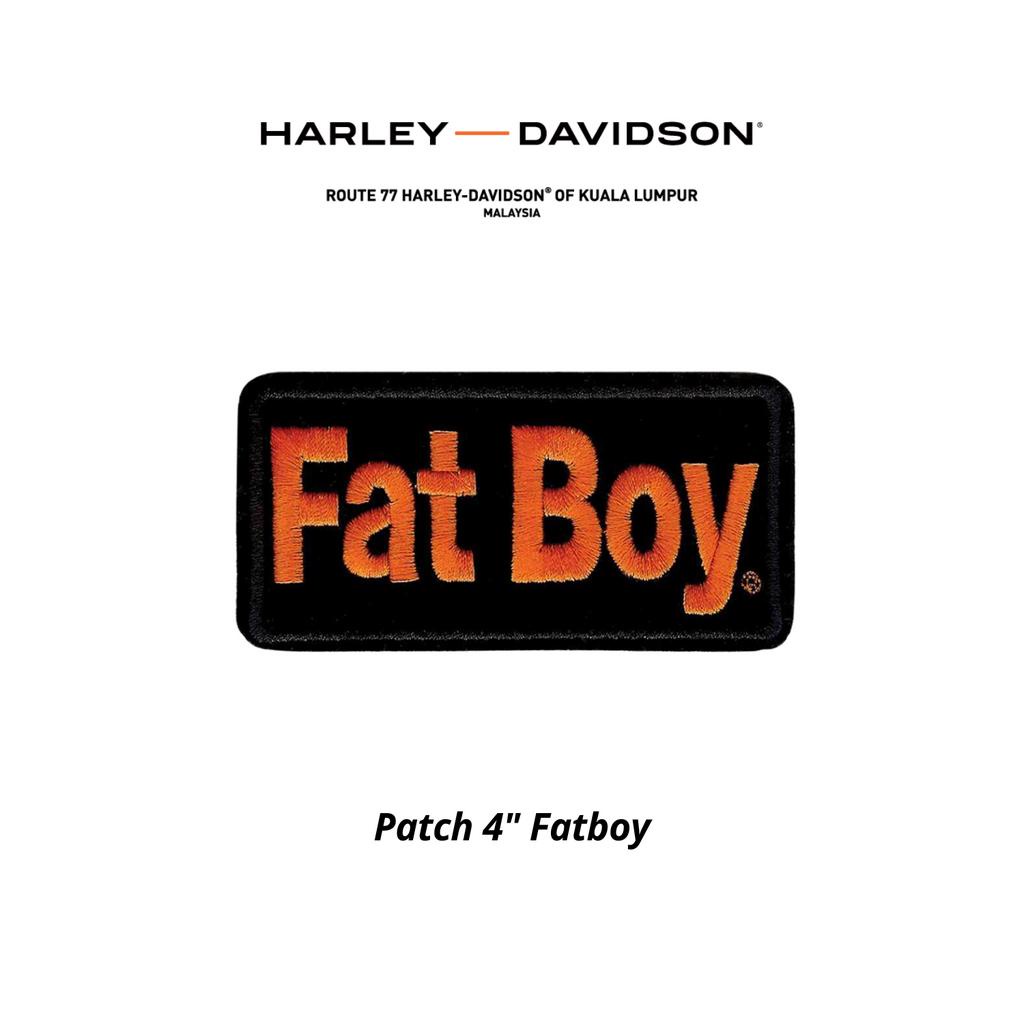 Harley davidson fatboy emblem hotsell