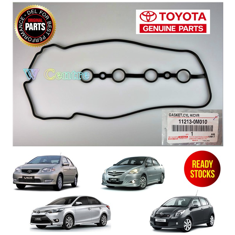 Toyota Vios Yaris 2003 to 2017 Valve Cover Gasket Made in Thailand ...