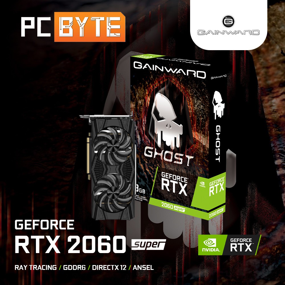 Gainward NVIDIA GeForce RTX 2060 Super GHOST 8GB GDDR6 Graphic