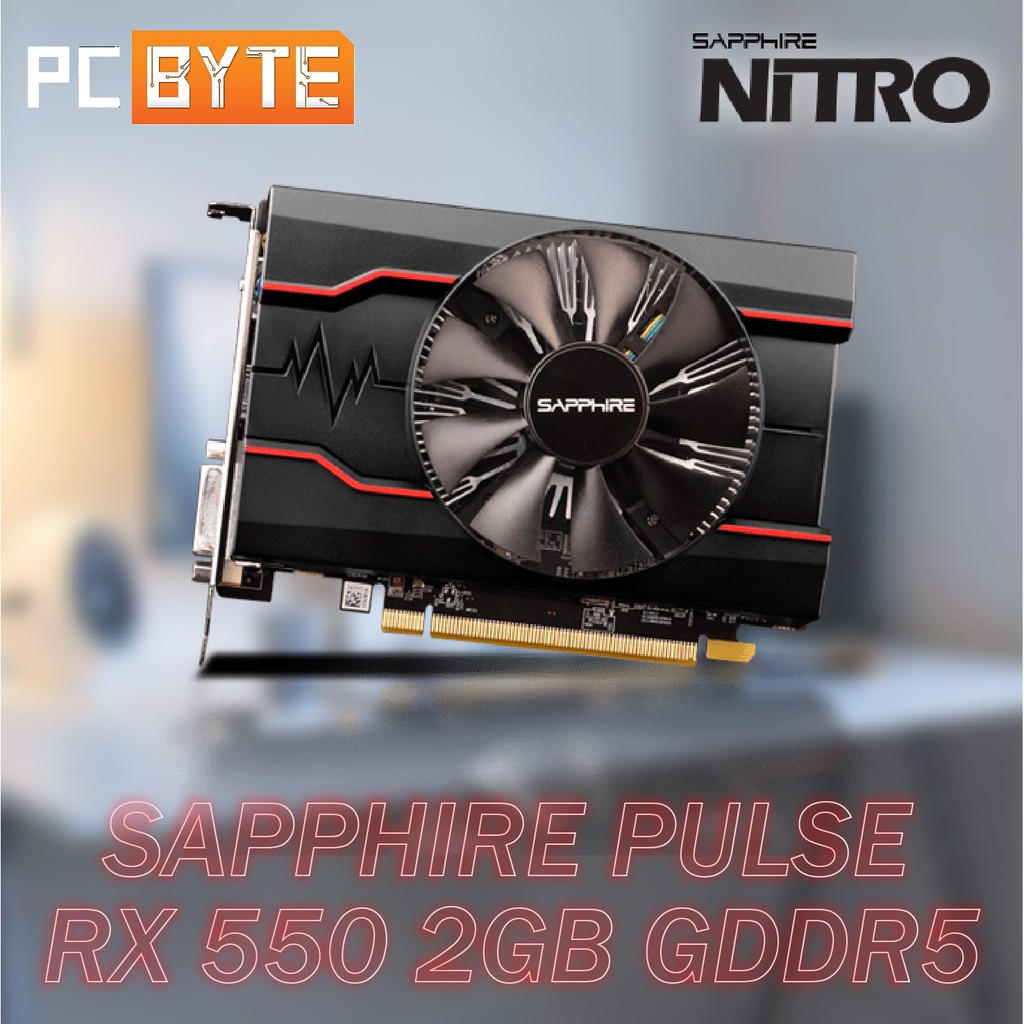 Sapphire radeon rx hot sale 550 pulse 2gb